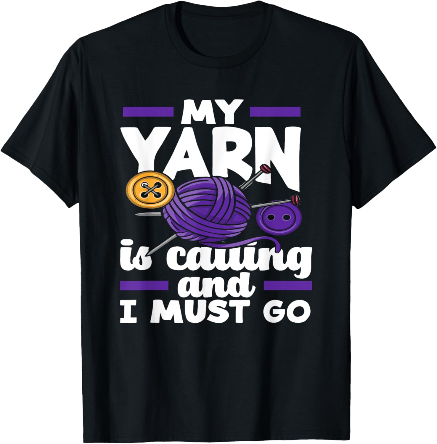 Knitting My Yarn Is Calling And I Must Go Funny Knit Knitter