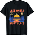 Lake Onota Is My Happy Place Camping Sayings Camper