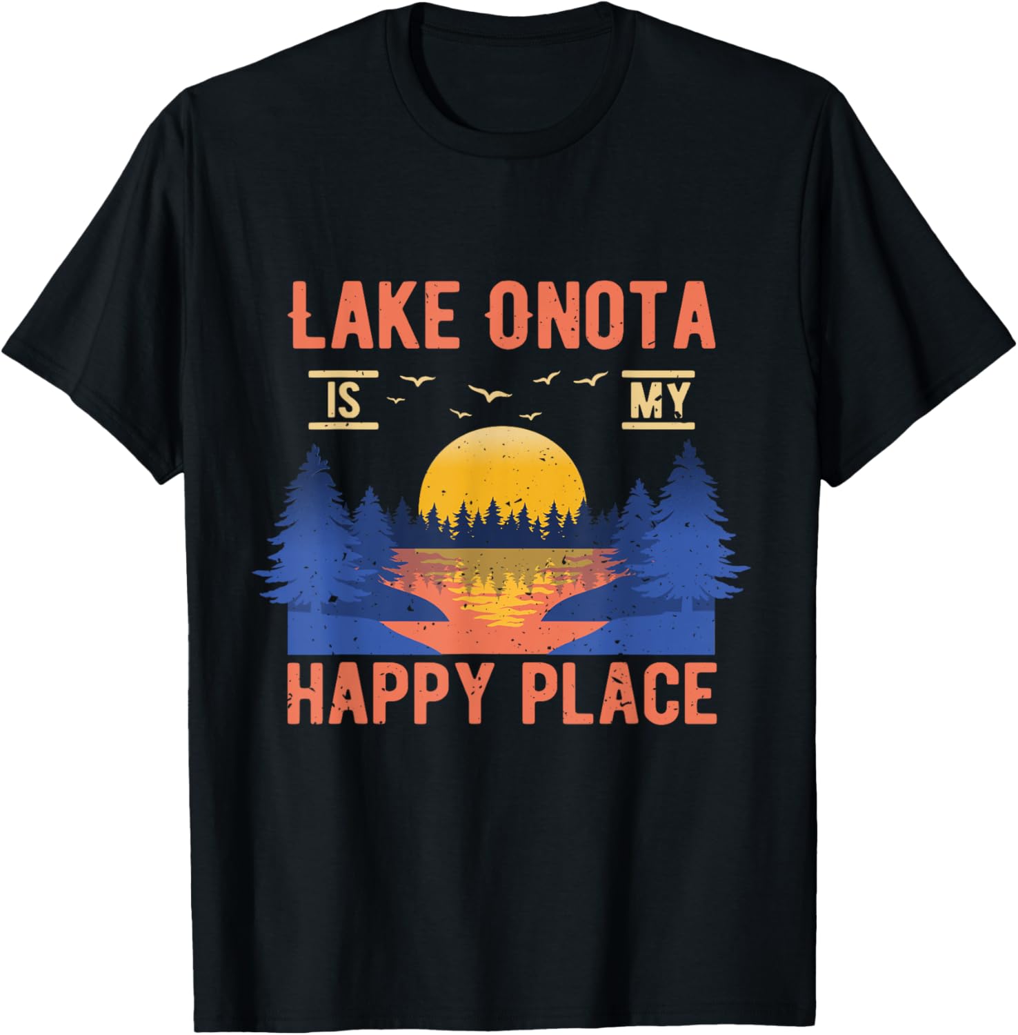 Lake Onota Is My Happy Place Camping Sayings Camper