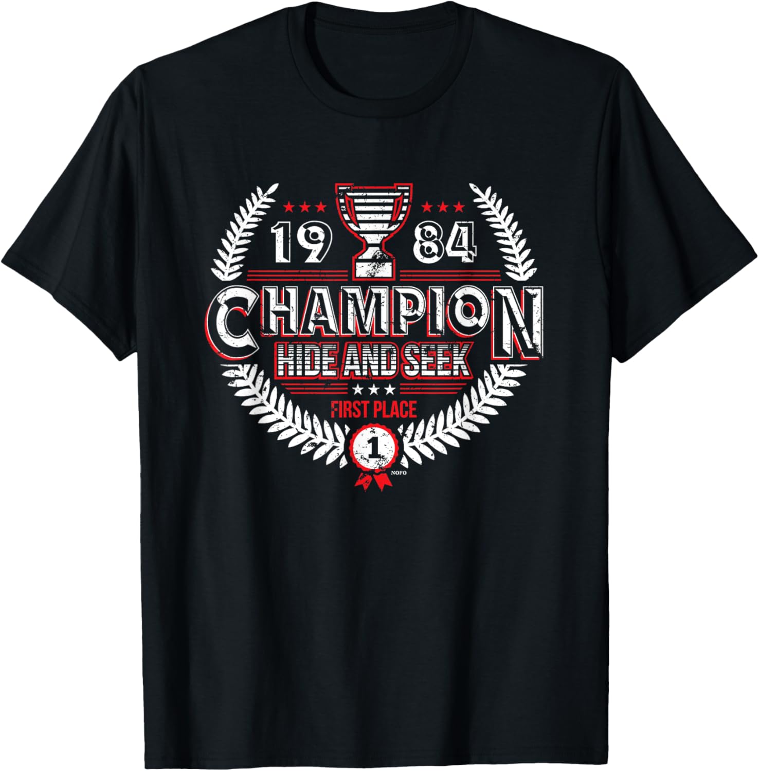 1984 Hide and Seek Champion, First Place