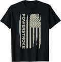 Power Stroke American Flag T Women Men