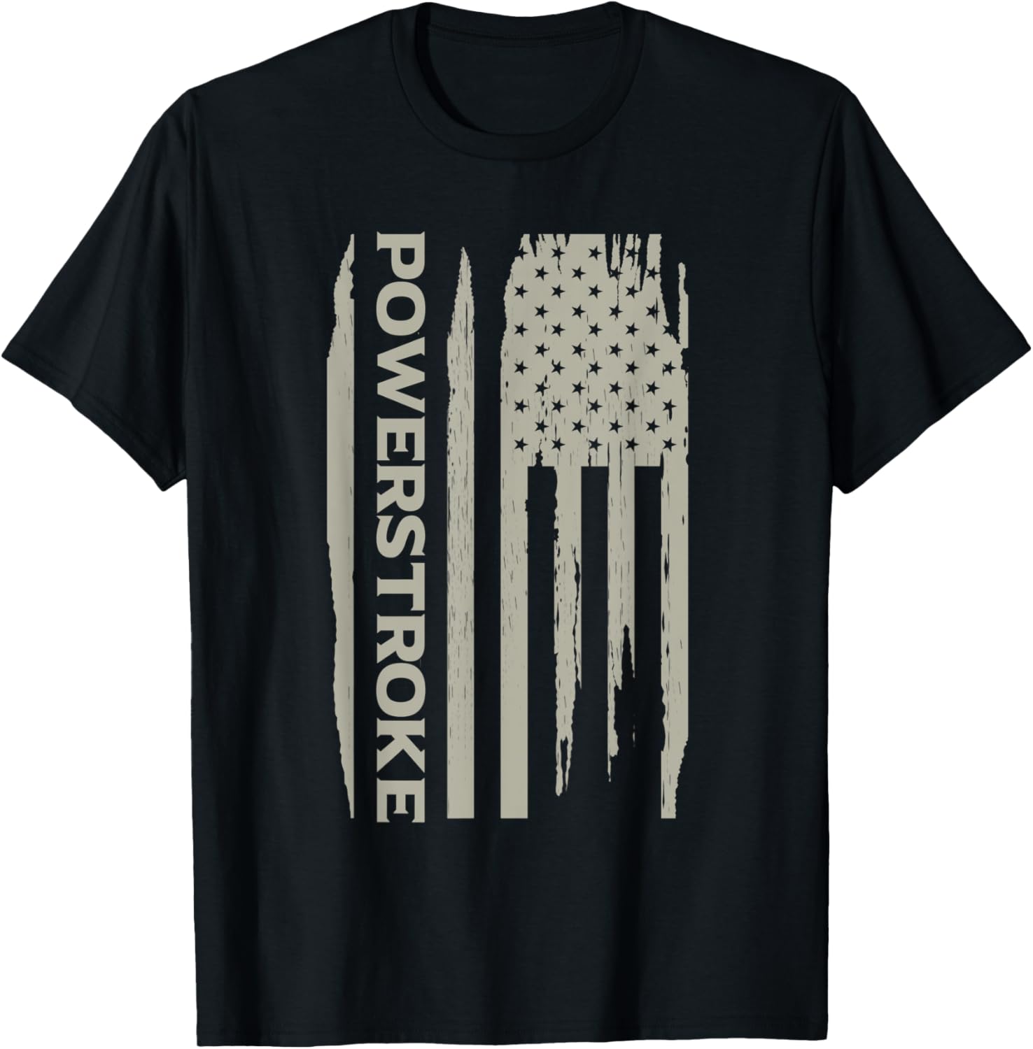 Power Stroke American Flag T Women Men