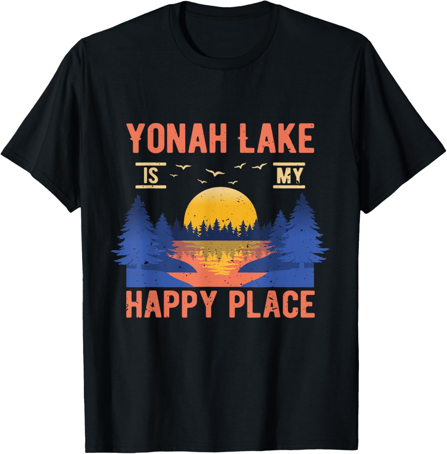 Yonah Lake Is My Happy Place Camping Sayings Camper
