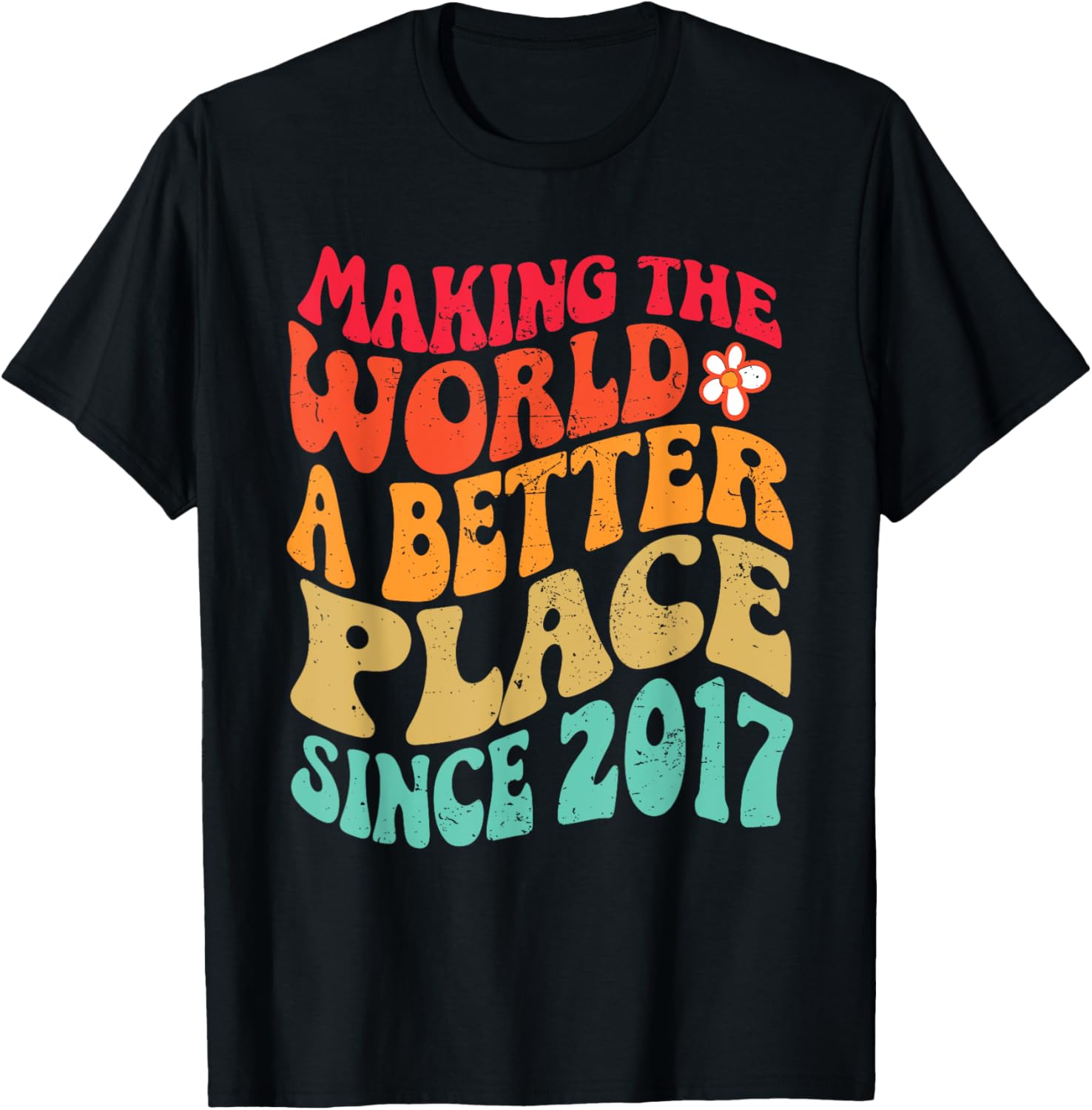 2017 Birthday - Making The World A Better Place Since 2017
