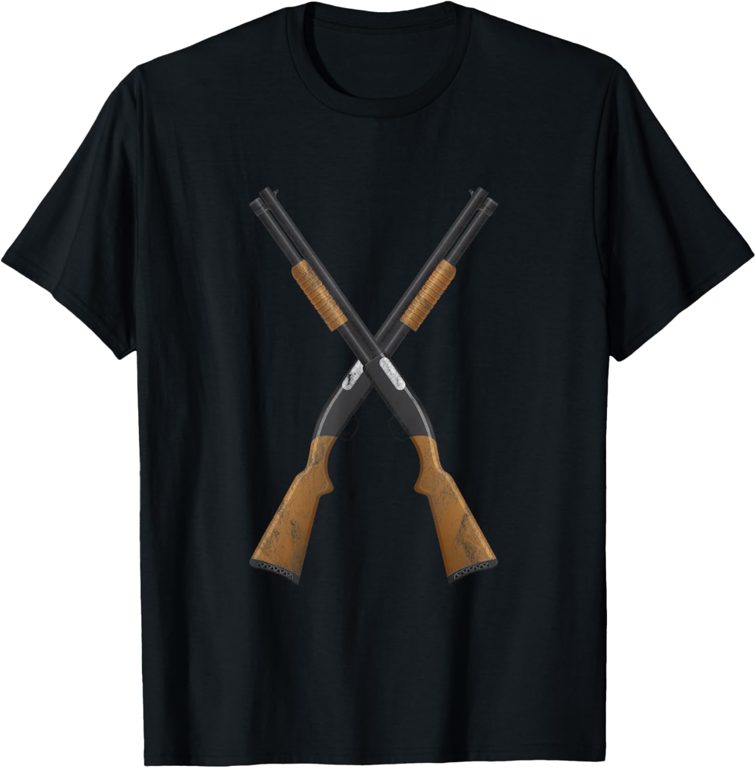 Second Amendment Shirts Crossed Shotguns Pro Gun