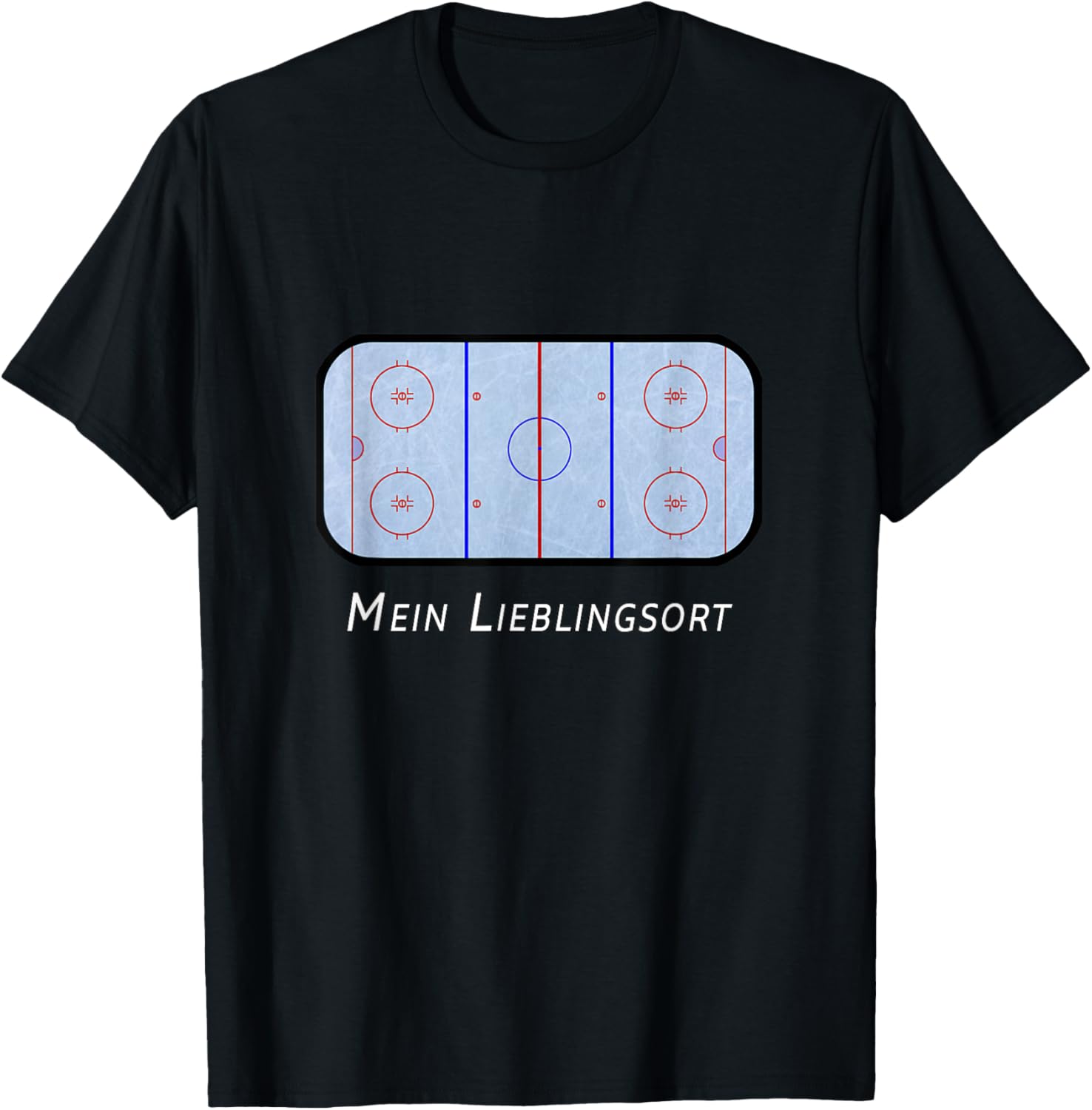Funny ice hockey ice hall favourite place design
