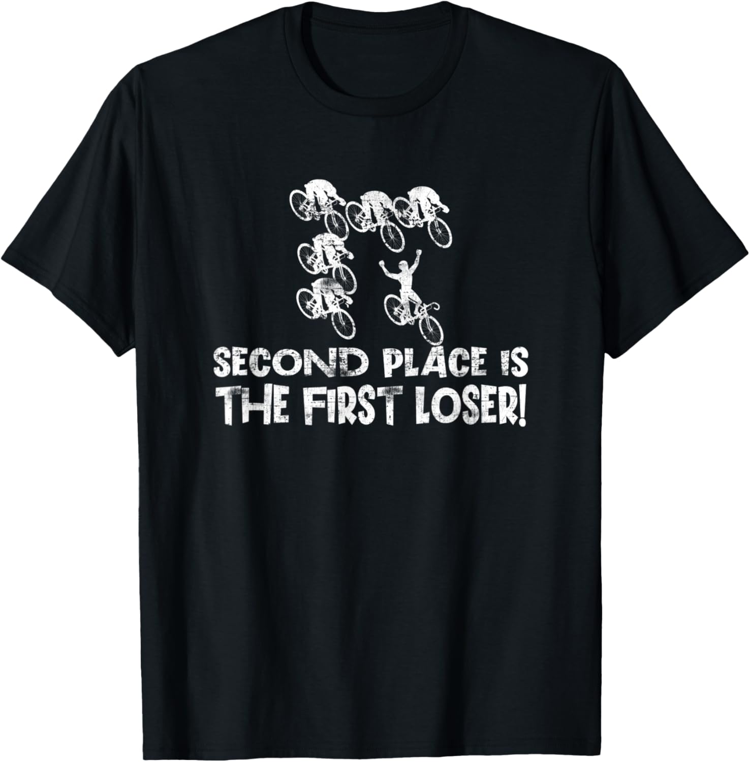 Second place is the first loose biker mountain bike