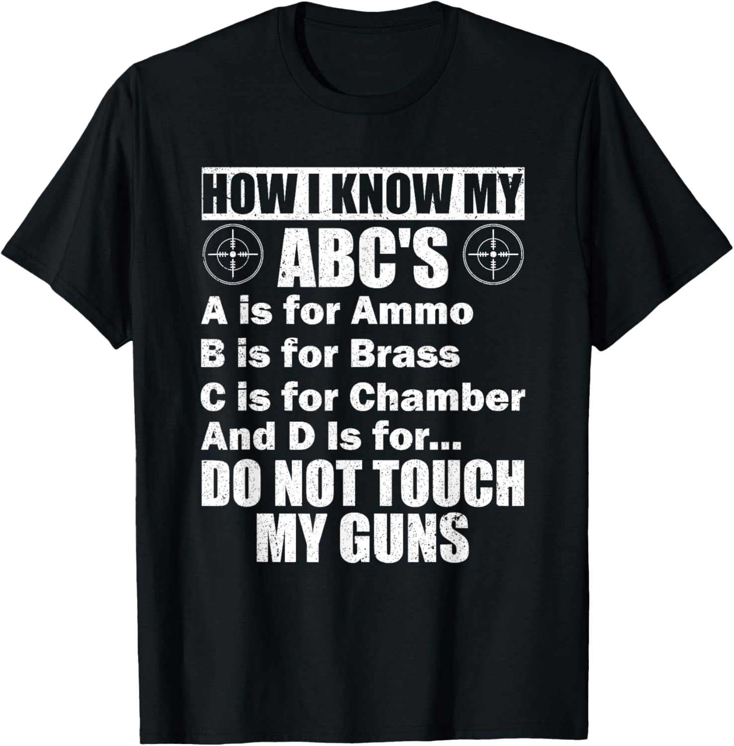 How I Know My Abcs Ammo Brass D Do Not Tough My