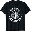My Boat My Rules Boating Sailing Boat Captain