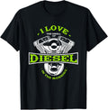 I Love Smell Of Diesel Trucker Mechanic Truck