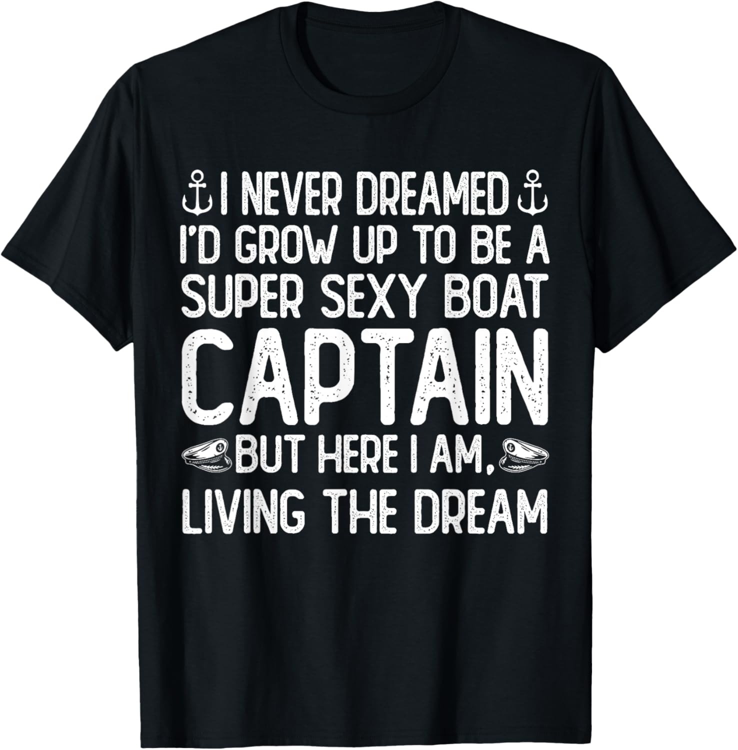 Funny Boat Captain Design Men Women Boating Boat