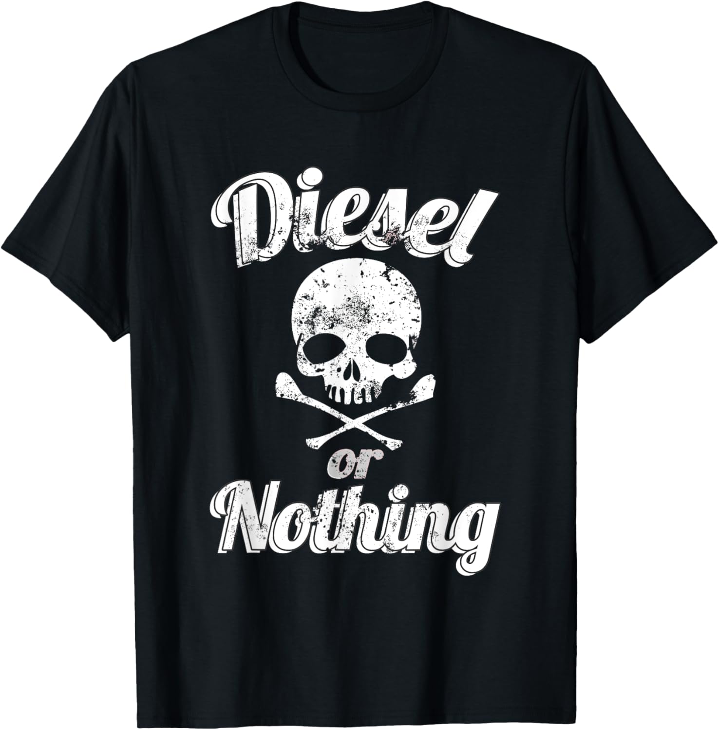 Diesel Or Nothing Skull Diesel Truck Roll Coal