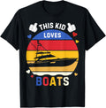 Kid Loves Boats Kids Boys Girls Bday Boat