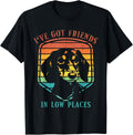 Funny Dachshund Got Friends Low Places Weiner-Dog Lover Gift