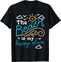 The Beach Is My happy Place Beach T-Shirt for Men Women Kids
