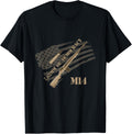 M14 Rifle Fan T Shirt 7 62 Nato Vietnam Democracy Joke