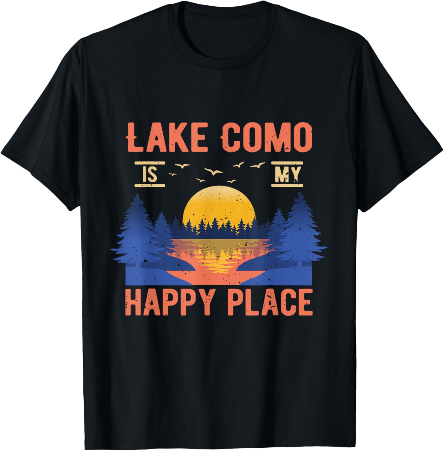 Lake Como Is My Happy Place Camping Sayings Camper