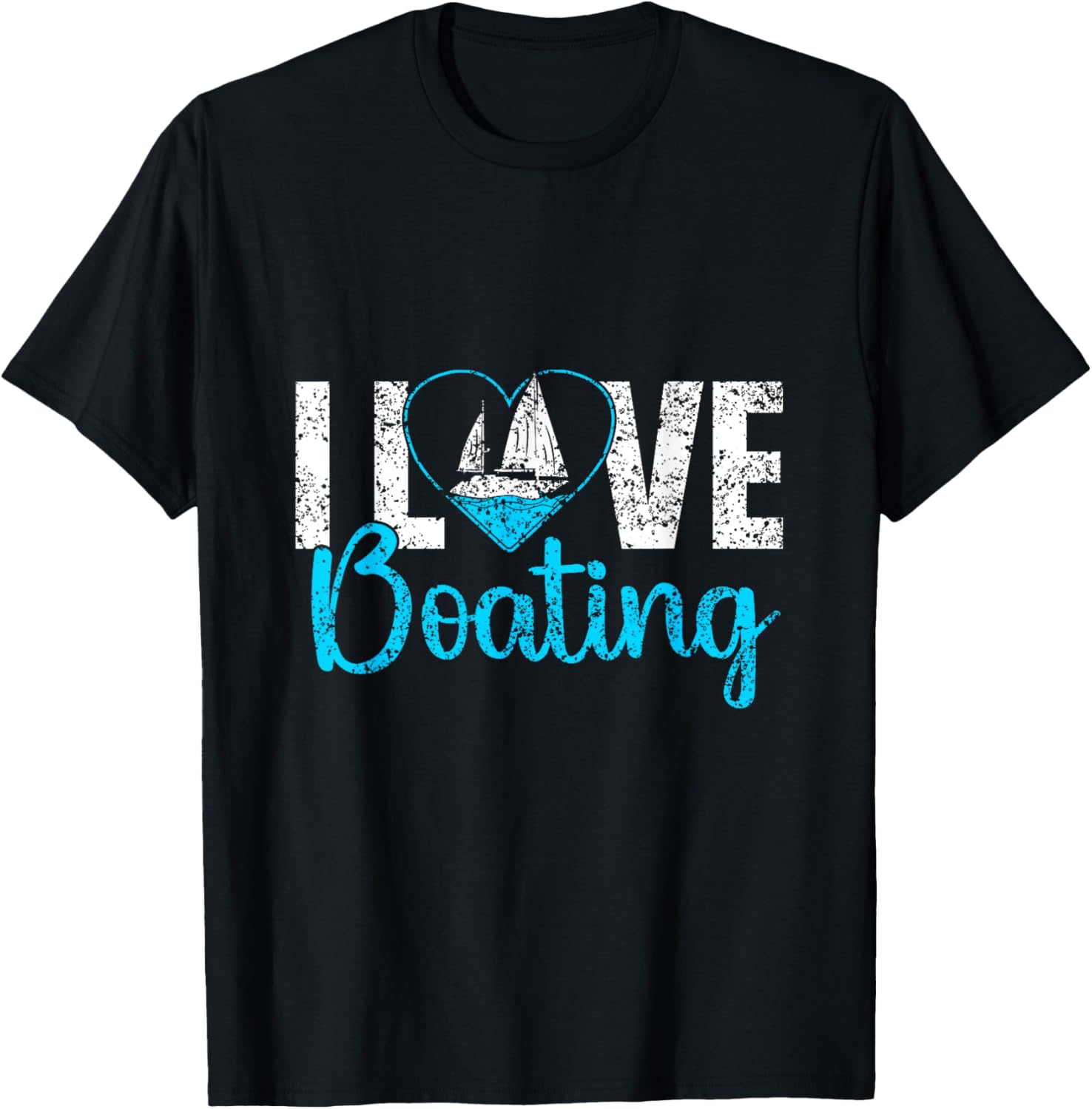 I Love Boating Yacht Boat Ship Captain Boating