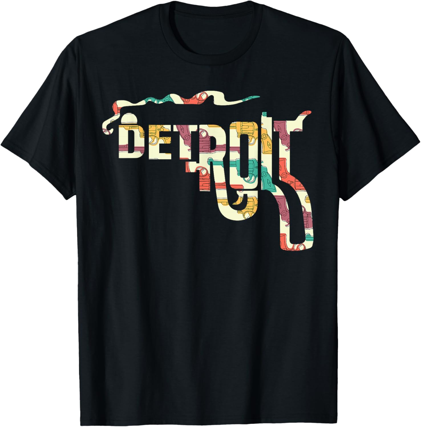 Detroit Smoking Gun Shirt Gun Owner Philadelphia