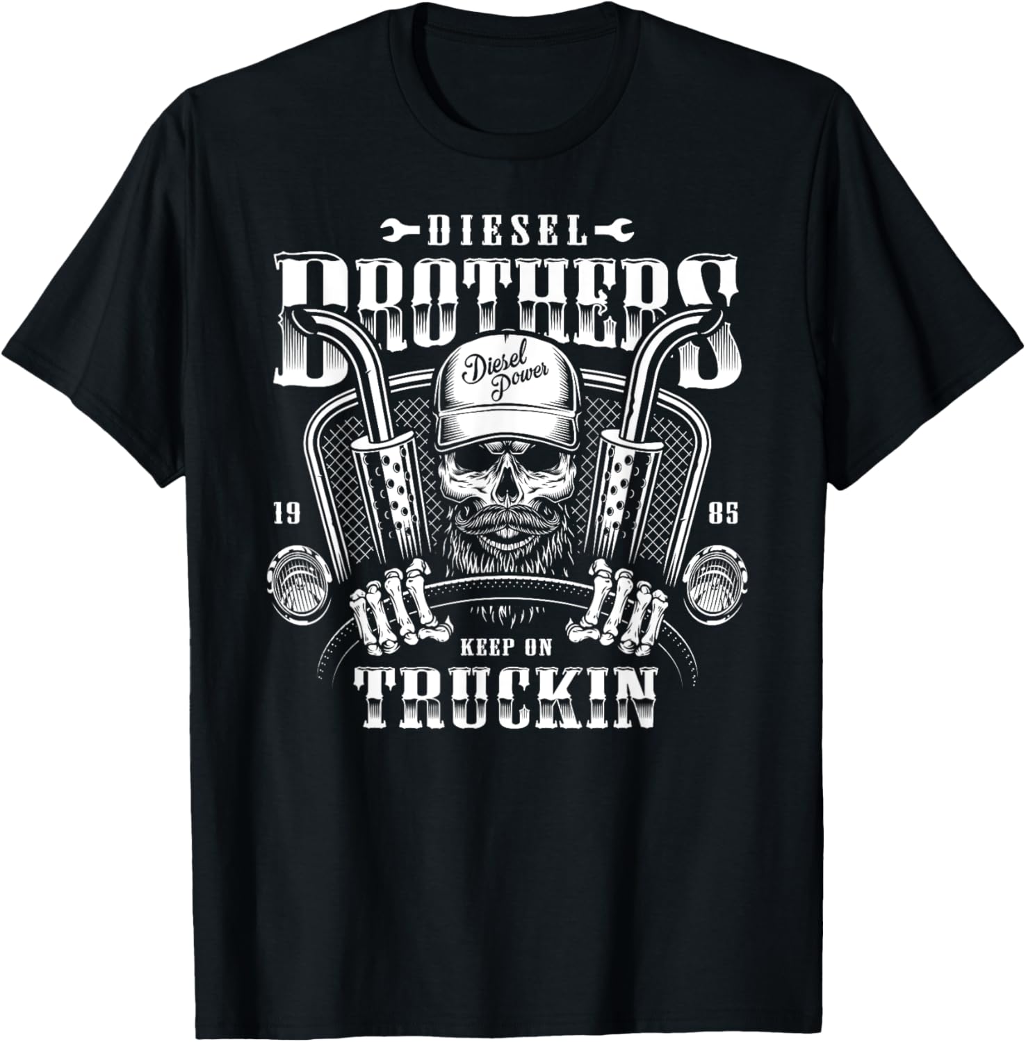 Trucker Brothers Diesel Addicted Truck Driver Hat Vintage