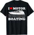 Lake Boating Pontoon Boat I Love Motor Boating