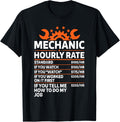 Funny Mechanic Hourly Rate Car Auto Diesel Automobile