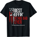 Best Effin U2019 Bonus Dad Ever Daddy Gun Rights American Flag