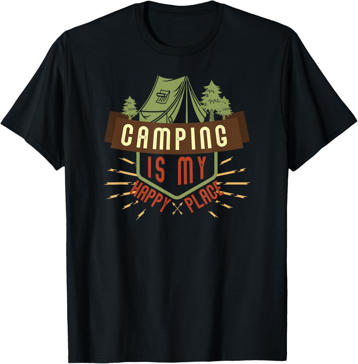 Camping Is My Happy Place Life Outdoors