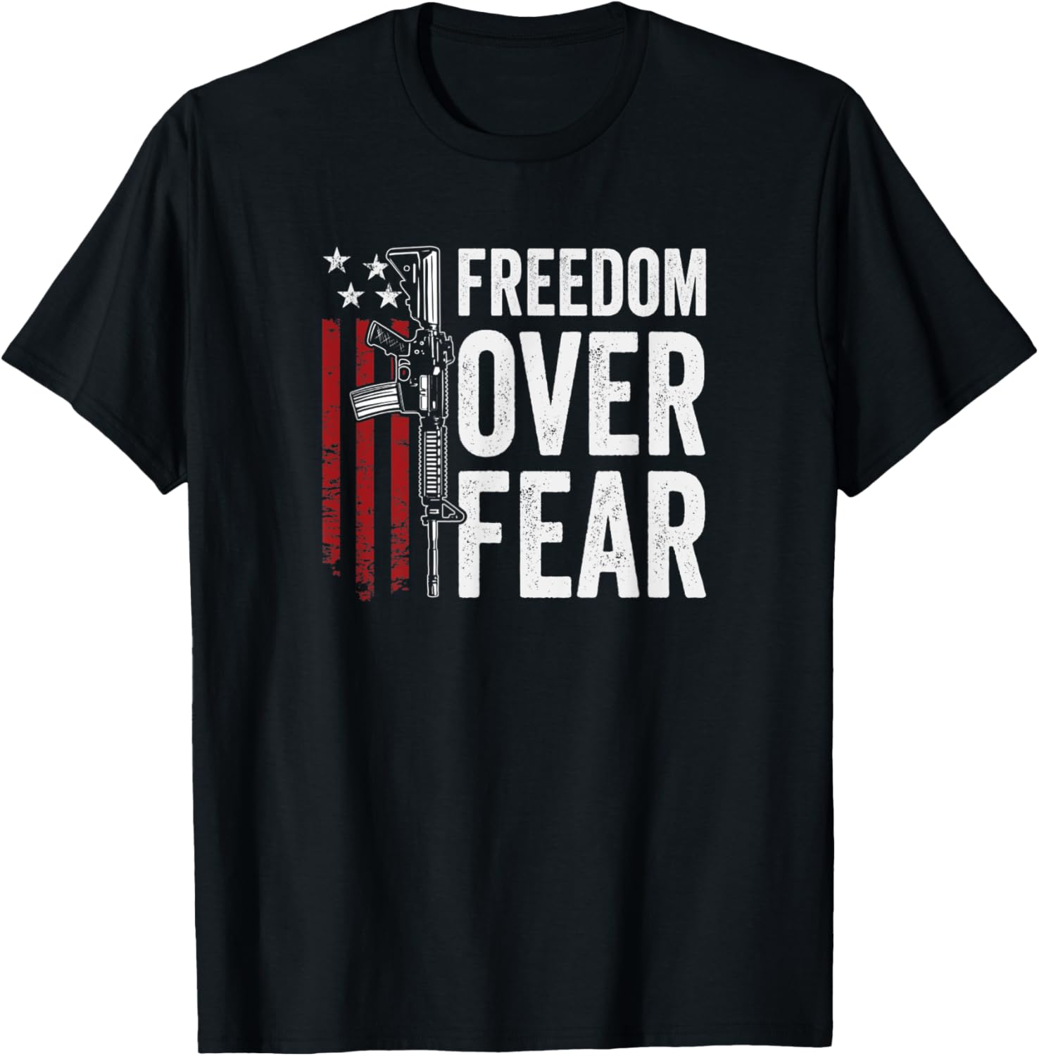 Freedom Over Fear Usa 2Nd Amendment Pro Gun Patriotic Guns