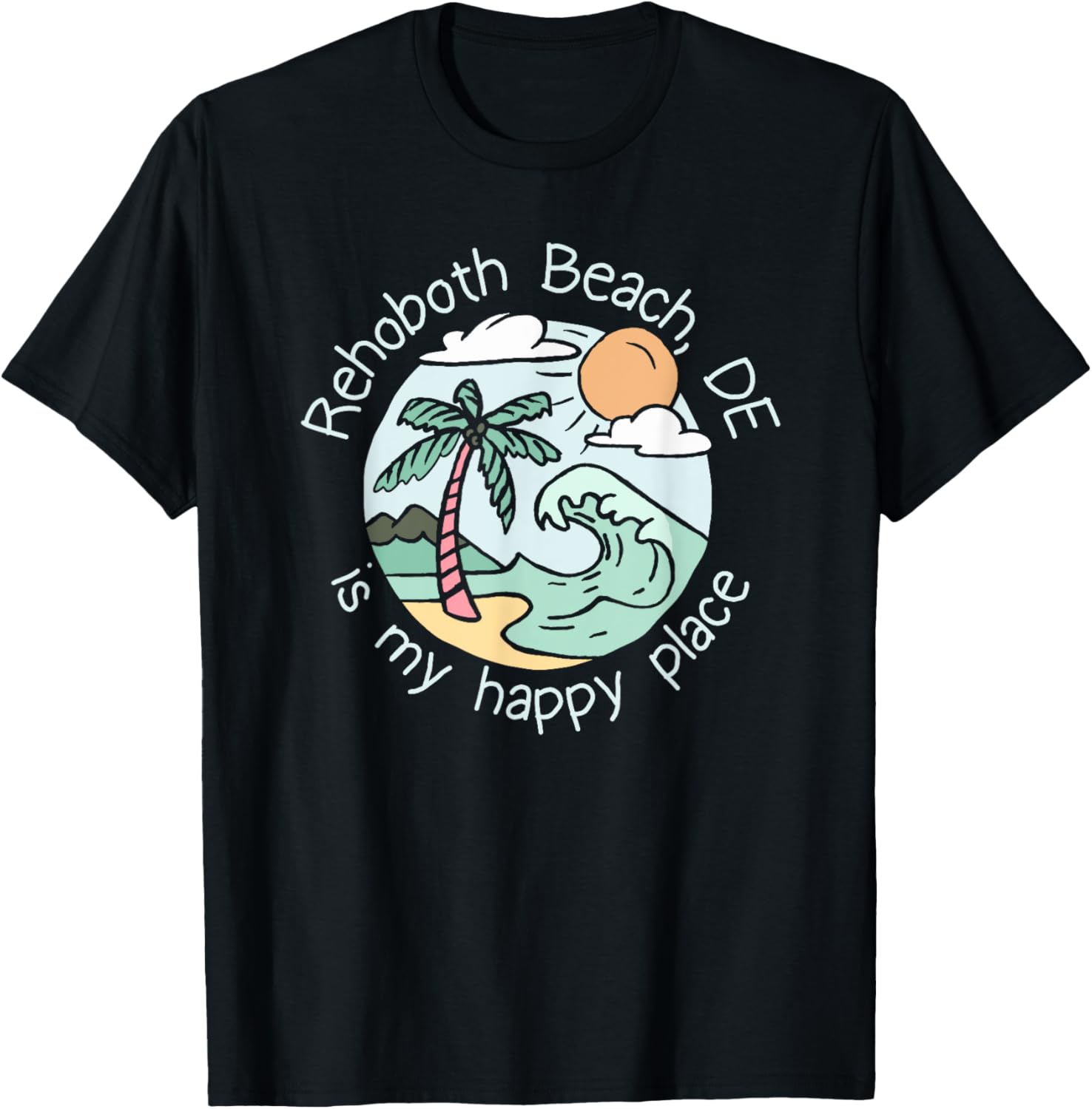 Cute Beach Motiv My Happy Place - Rehoboth Beach