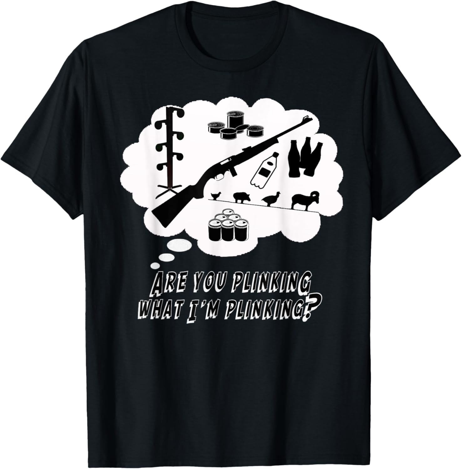 Shooting T Shirt Funny Gun Range T Shirt Plinking 2A