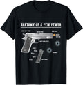 Anatomy Of A Pew Pewer Funny Gun Gifts