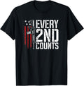 Every 2Nd Counts Pro Guns 2Nd Amendment Gun Rights Ar15