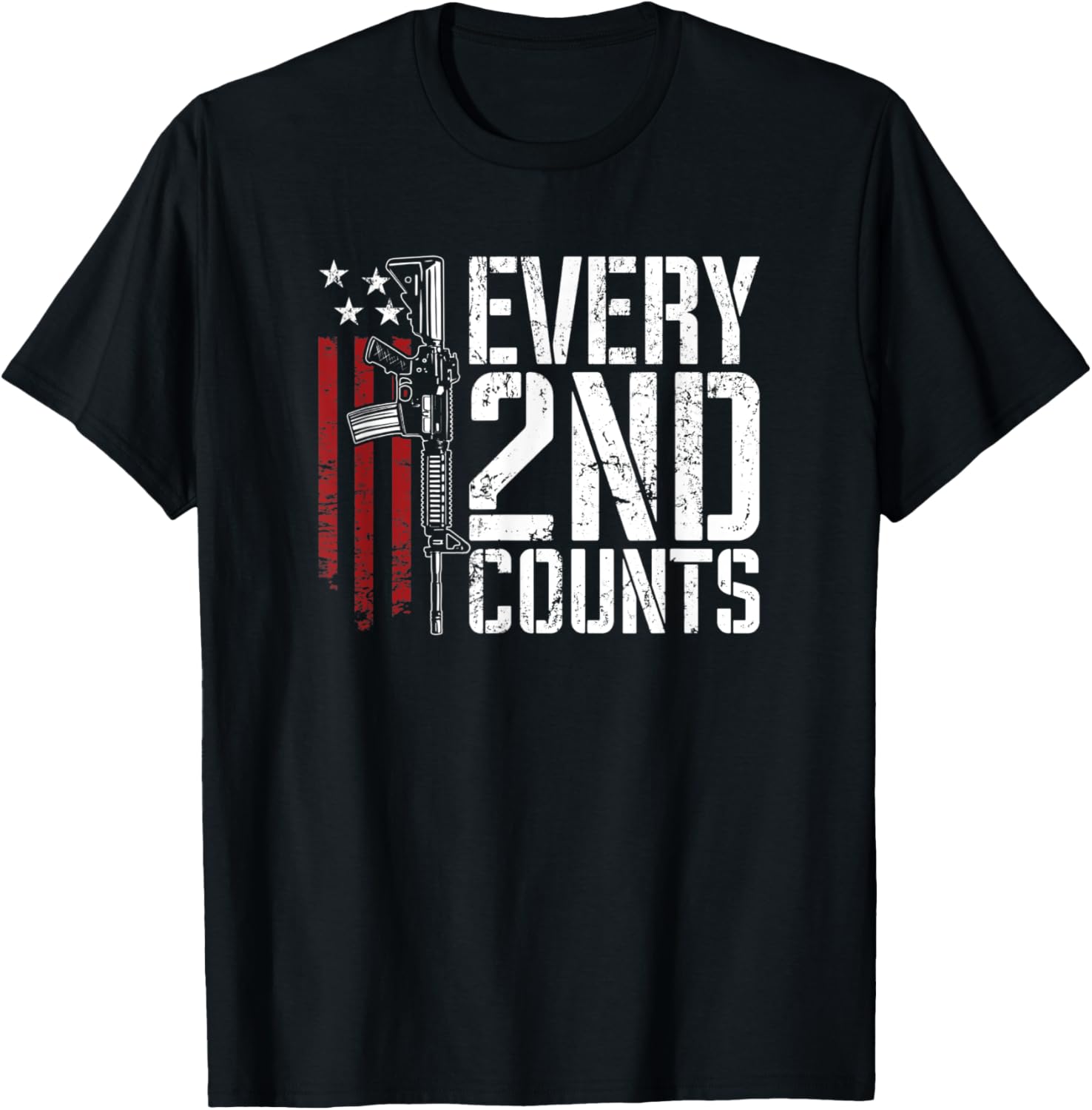 Every 2Nd Counts Pro Guns 2Nd Amendment Gun Rights Ar15