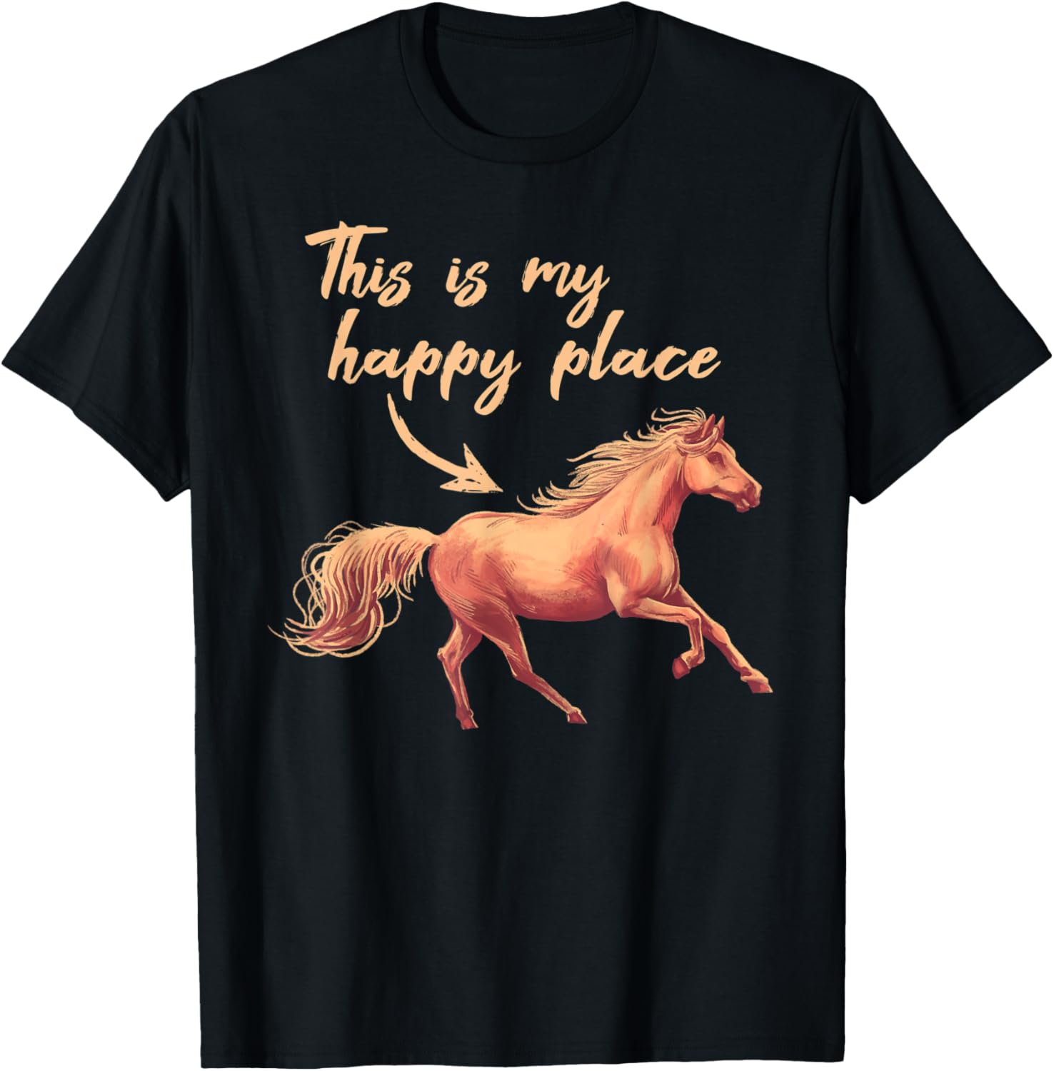 This Is My Happy Place - Horse Gift for Equestrian