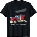 Mind If I Smoke Roll Coal Trucker Diesel