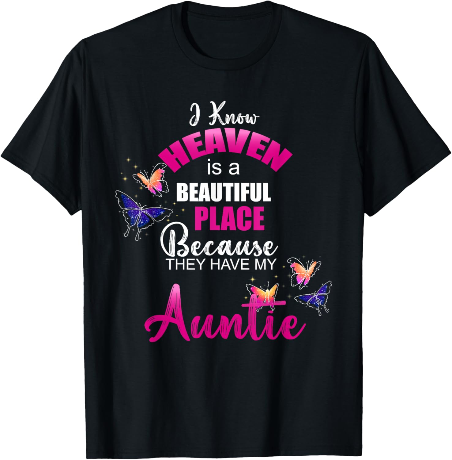 Heaven is Beautiful Place My AUNTIE Angel Memorial Family