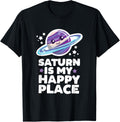 Saturn is My Happy Place Kawaii Planet Cute Space Astronomy