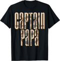 Captain Papa Pontoon Boat Owner Captain Sailors Boating