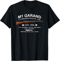 M1 Garand Rifle Gun Wwii Watch Your Thumb Est 1936 Graphic