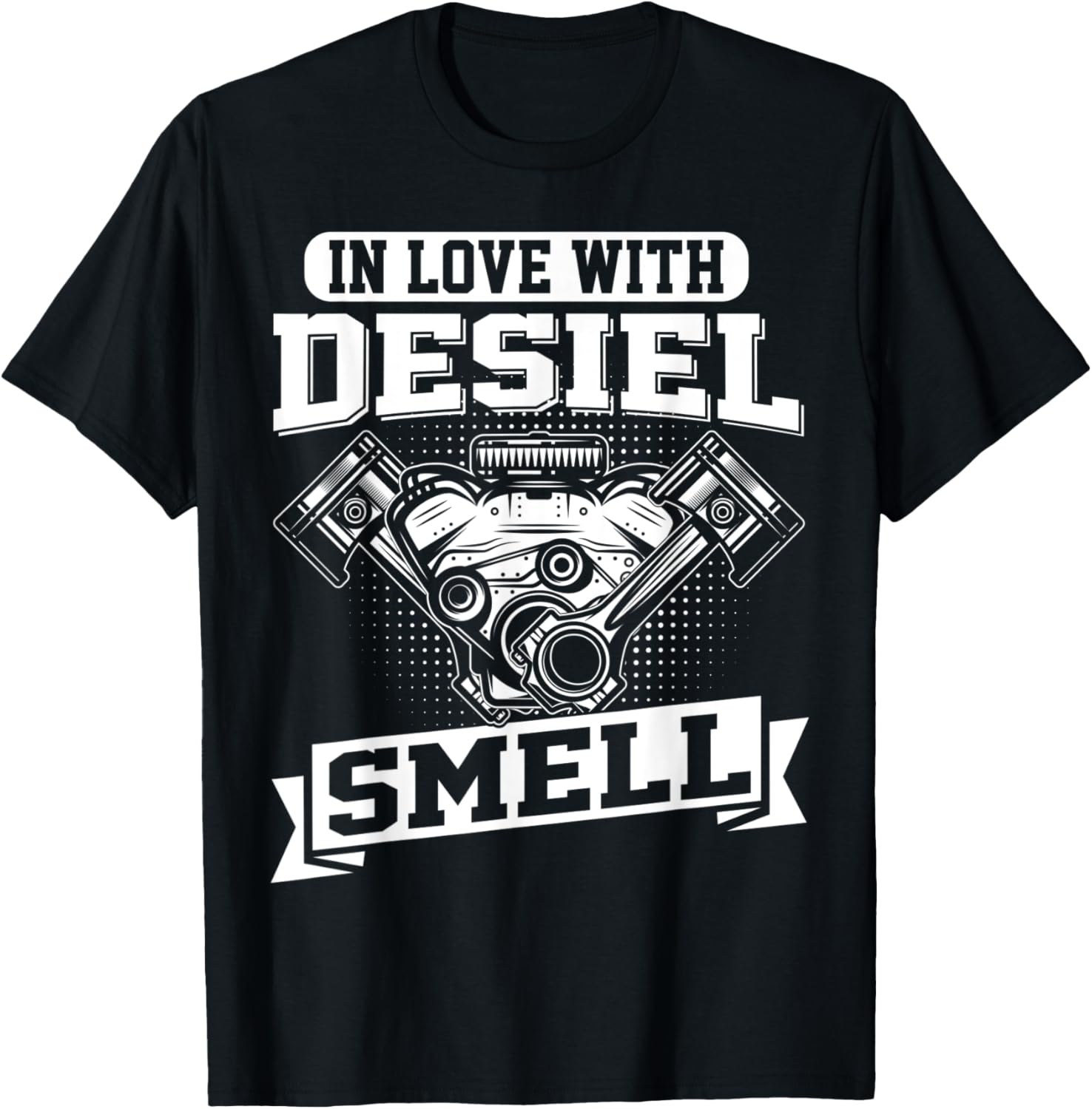 Funny In Love Diesel Smell Car Lover Mechanic