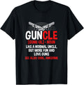 2Nd Amendment Men Guncle Like A Normal Uncle Comical Gun Loving Uncle