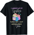 Funny Knitting Tee Yarn Lover Cute Crafty Knitter