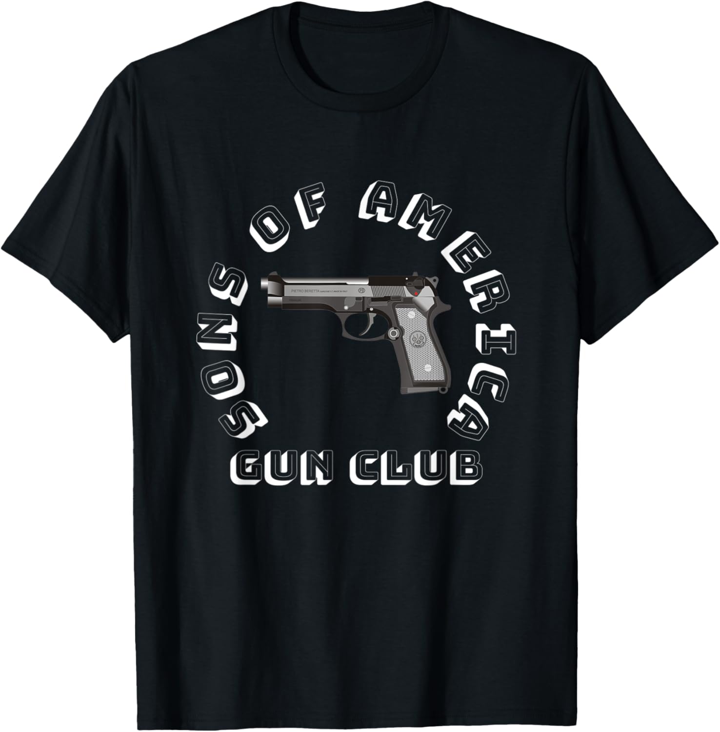 Sons Of America Gun Club T Shirt