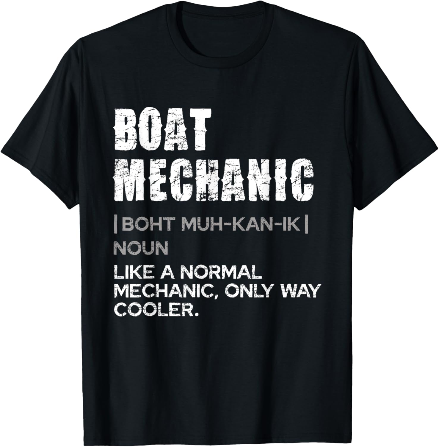 Funny Boat Mechanic Definition