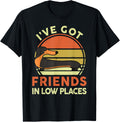 Dachshund-Shirt I've Got Friends In Low Places Funny Weenie
