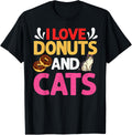 Cat Donut Doughnut Holes Mini Recipes Maker T-Shirt for Men Women Kids