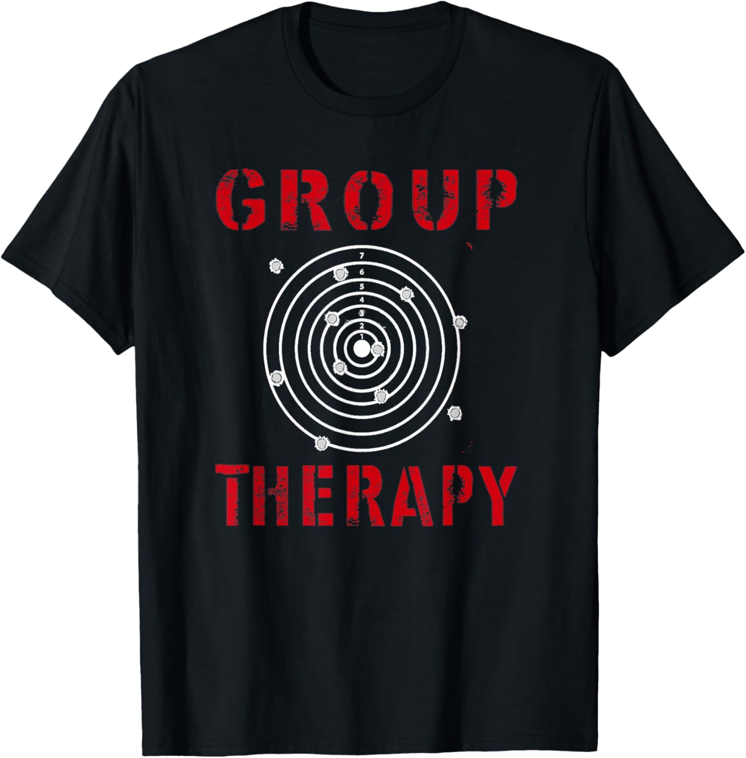 Funny Group Therapy Gun T Shirt