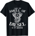 Funny Truck Driver I Love Smell Of Diesel