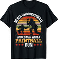 Never Underestimate An Old Man With A Paintball Gun